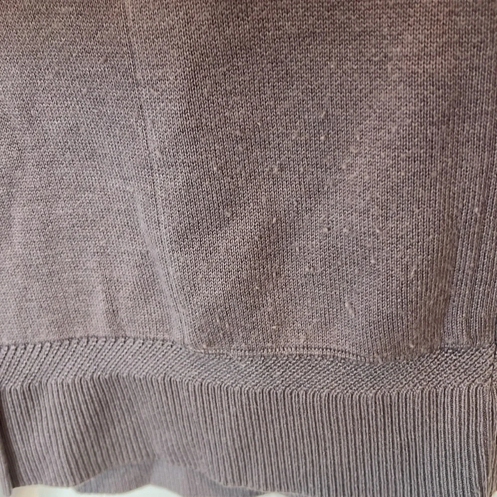 LULULEMON Knit Open Cardi Dusty Purple Duster - Picture 4 of 8